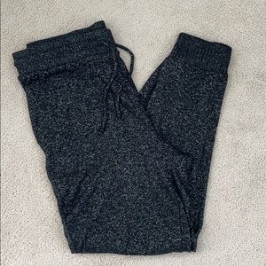 Fuzzy joggers